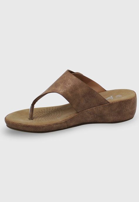 Sandalia Mariel camel Stylo Shoes-2
