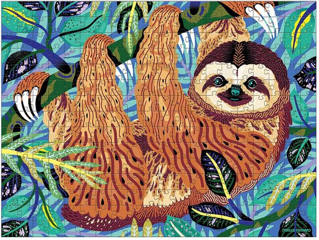 PUZZLE 300PCS, PEREZOSO PIGMEO, PELIGRO EXTINCIÓN-1