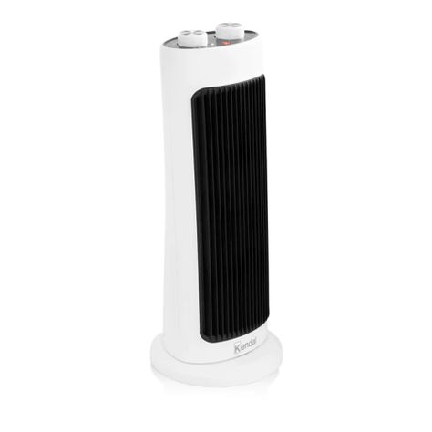 Calefactor Electrico 2000W 2N Luz LED Blanco KPTC-16 PTC Kendal-0