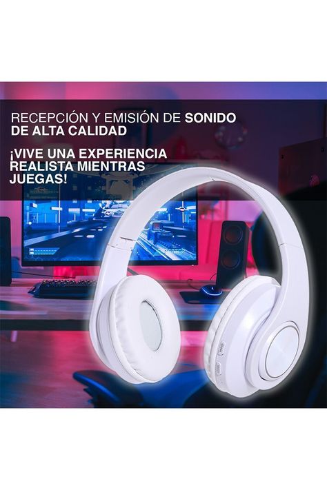 Audífonos Headphones BT B39 Blanco-1