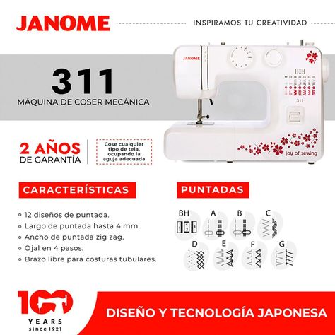 Máquina de Coser Mecánica 311-6