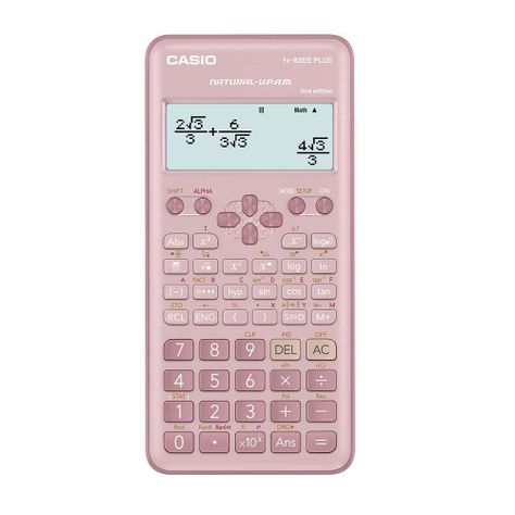 CALCULADORA CIENTIFICA CASIO FX-82ESPLUS-2-PKWDT-0