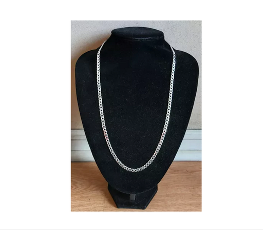 Cadena Hombre Grumet Plata Fina Italiana 925-1