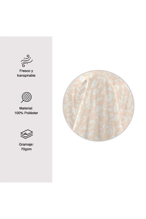 Juego de Sábanas de Microfibra King Size Flores-2