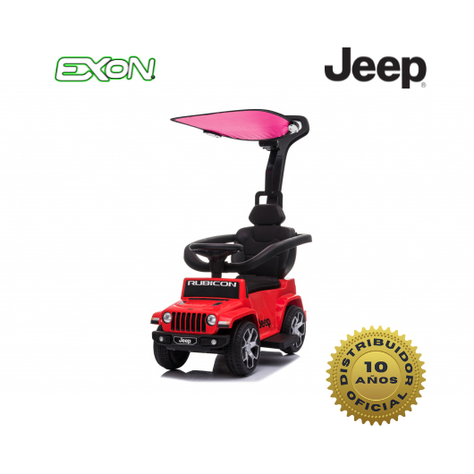 Auto para Niños Correpasillos Jeep Rubicon Rojo-0