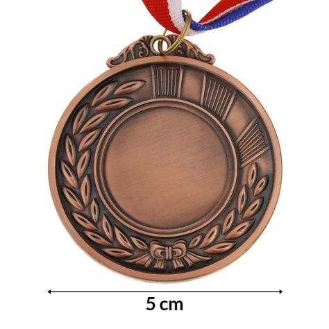 Medalla Premiación Deportiva 5 cm Bronce-2
