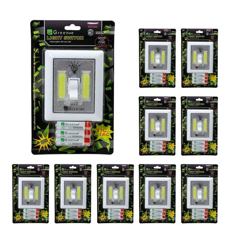 Luz led con interruptor de 3W. X 10U.-2