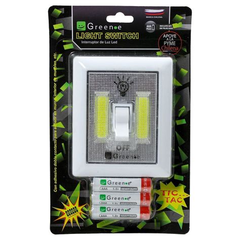 Luz led con interruptor de 3W. X 10U.-1