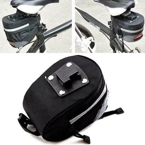 Bolso Estuche Bicicleta Sillín Removible Multi-uso-2