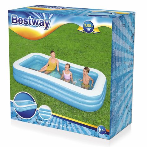 Piscina Rectangular Inflable 3.05m x 1.83m Bestway-2