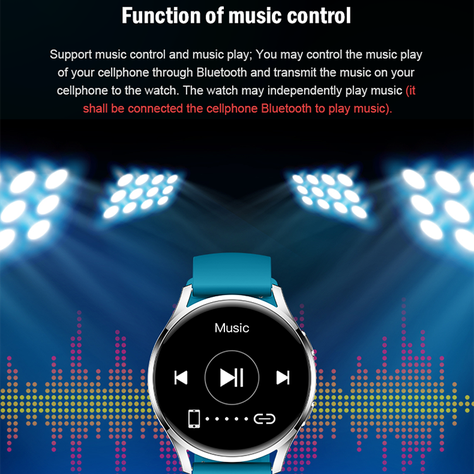 Reloj Inteligente Smartwatch Bluetooth Sports Fitness 24 Modos-2