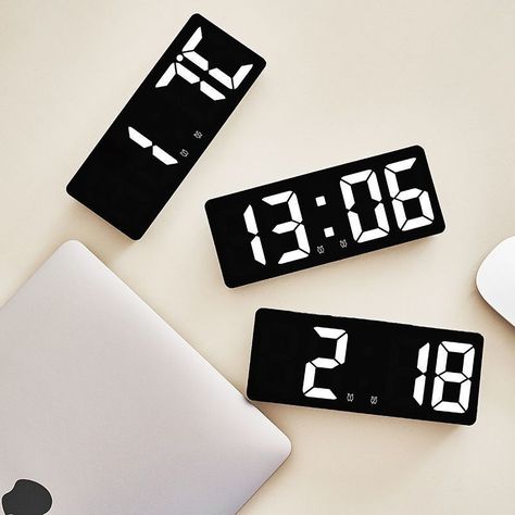 Reloj Despertador LED Multifuncional, Dormitorio-6