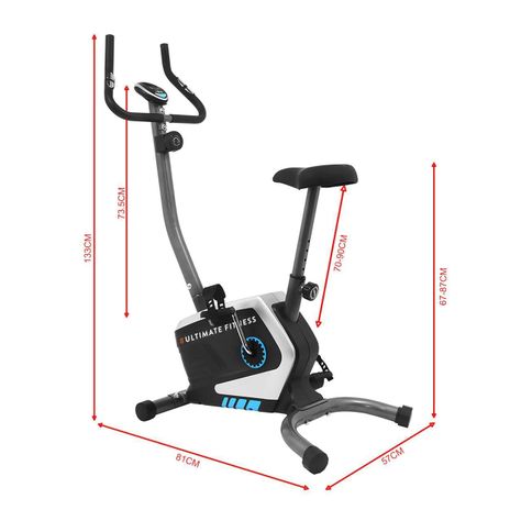 Bicicleta Estática E330 Pro Magnética ISE-5