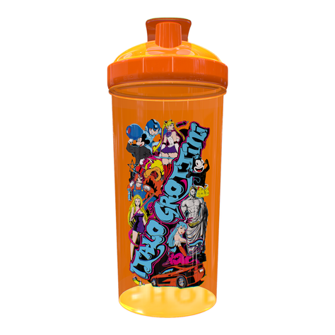 SHAKER 750 ML ITALO GROTTINI -REJILLA INCLUIDA-0