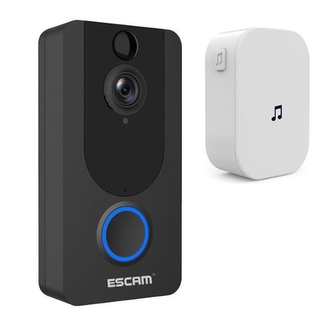 Video Citofono Inteligente Wifi Ip Full Hd 1080p Escam V7-0