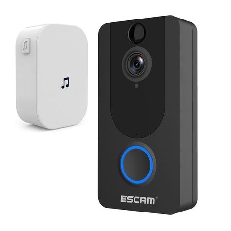 Video Citofono Inteligente Wifi Ip Full Hd 1080p Escam V7-1