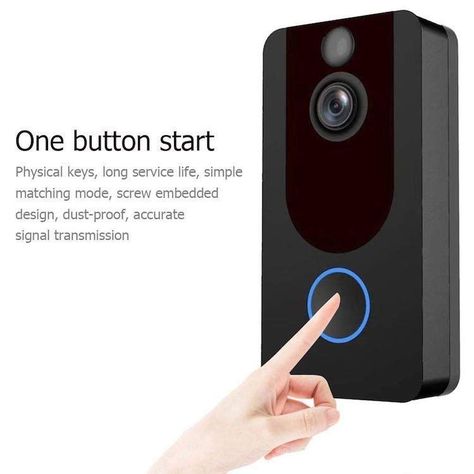 Video Citofono Inteligente Wifi Ip Full Hd 1080p Escam V7-6