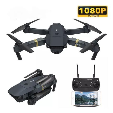 Dron Wifi Plegable Full Hd 1080p Recargable Via Usb-0