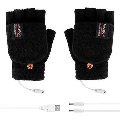 Guantes Calefactores Con Conexion Usb Calentador De Manos-1