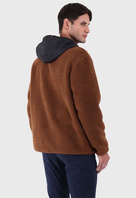 Polerón Sherpa Con Capucha Arrow-4