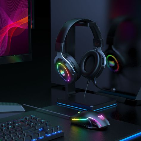 Audífonos Gamer Onikuma X10 Rgb-3