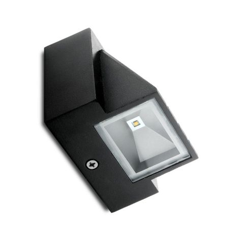 Apliqué LED 3W Negro-0