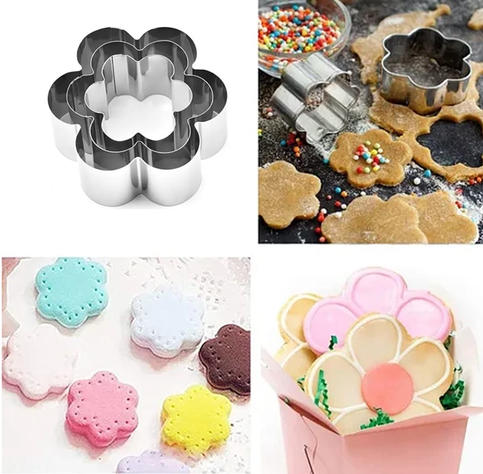 Set de 3 Moldes de Flor Pequeños-1
