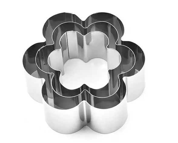 Set de 3 Moldes de Flor Pequeños-0