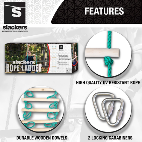 Escalera de Cuerda Ninja Rope Ladder-7