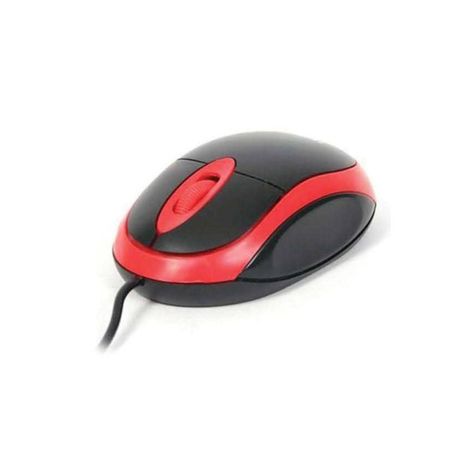 Mouse Alambrico USB 800 DPI Rojo Dblue-2