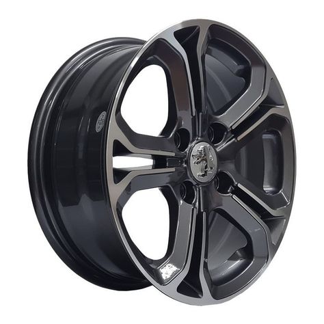 SET 4 LLANTA 15X6 4X108 ET25 GM REPLICA PEUGEOT-0