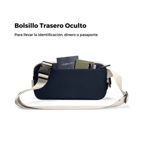Tomtoc Bolso Sling Minimalista Urban para NS/Ipad 8" - Azul-3