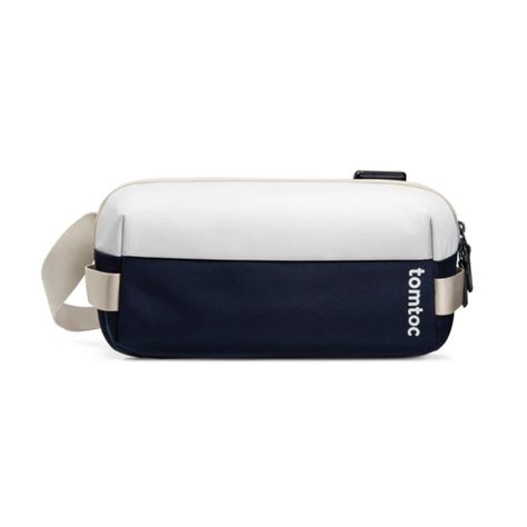 Tomtoc Bolso Sling Minimalista Urban para NS/Ipad 8" - Azul-0