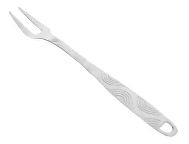Tenedor Para Carne Acero Inoxidable Dos Dientes-0