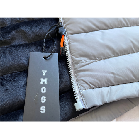 Parka Hombre Termica Impermeable Chaqueta Superior Perla -1