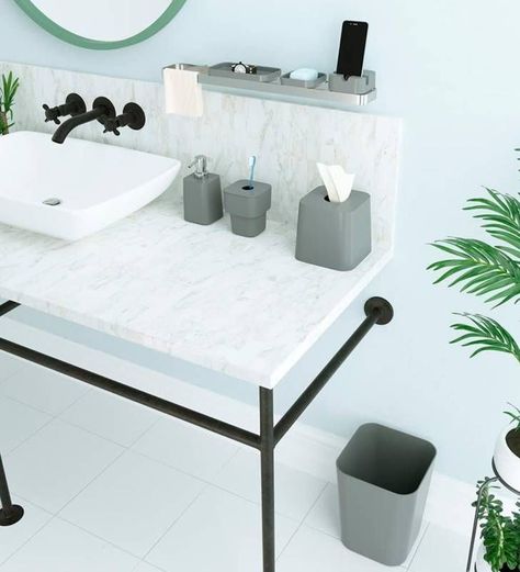Organizador Accesorios Baño Scillae Gris -3
