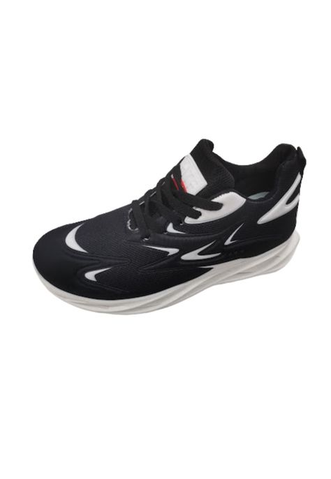 Zapatilla Deportiva Hombre Negro-0