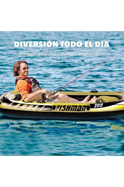 Bote Inflable 40x125x252 cm Verde-4