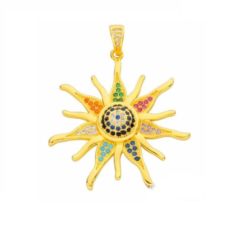 Colgante amuleto Sol-0