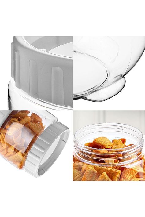 Frasco Alimentos 550 Ml Blanco-4