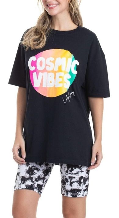 Pijama Cotton Cosmic Vibes-0