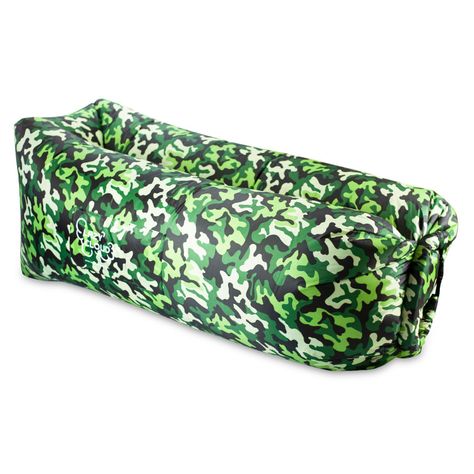 Sillon Inflable Premium Camuflado Verde-0