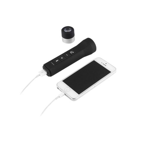 Linterna Radio Parlante Bluetooth Para Bicicleta-2