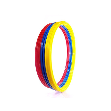 Pack 12x Aros de Agilidad 40 Cm - Incluye Bolso-0