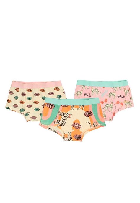Pack triple pantaleta teens niña 656-0