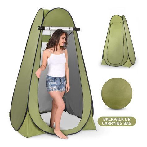 Carpa Caseta Baño Vestidor Portátil Camping Outdoor Trekking-1