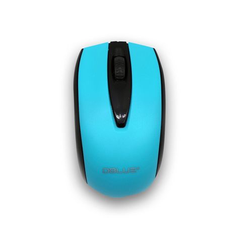 Mouse Inalambrico Optico 3D 3 1200DPI USB Azul Dblue-0