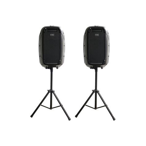 Combo Audio 2 X 10 200W Atriles Micrófono-1