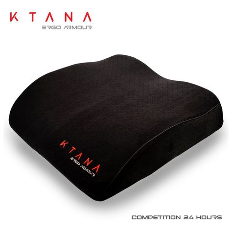 Cojín Ergonómico Memory Foam Gamer Ktana Negro-4