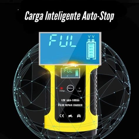 Cargador Para Baterías De Automóviles Moto-2